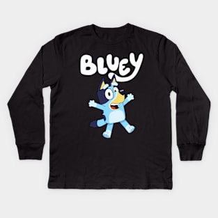 bluey Kids Long Sleeve T-Shirt